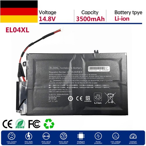 El04xl akku für - für, hp